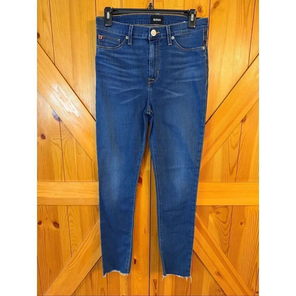 Hudson Dark Wash Blair Super Skinny Jeans Size 29 (7669)